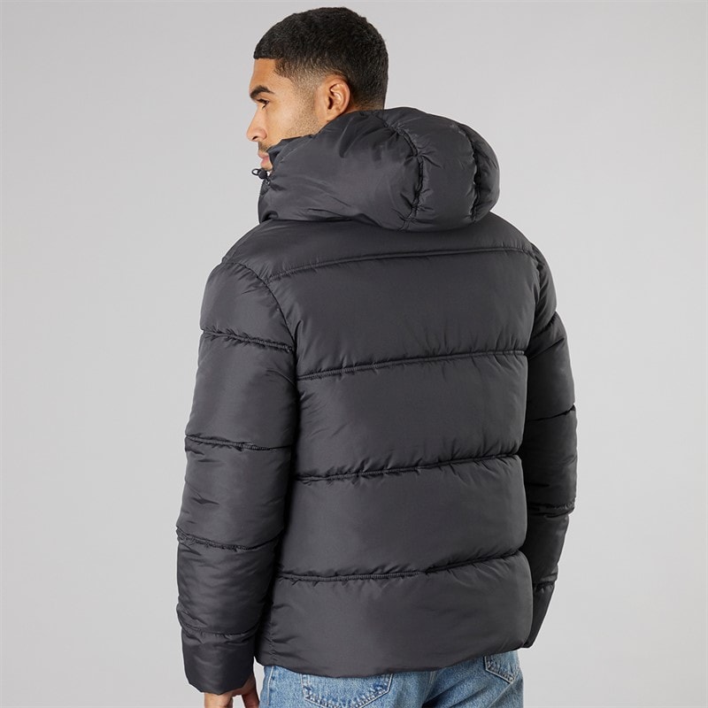 French Connection Mens Row Mid Jacket Charcoal - Image 2