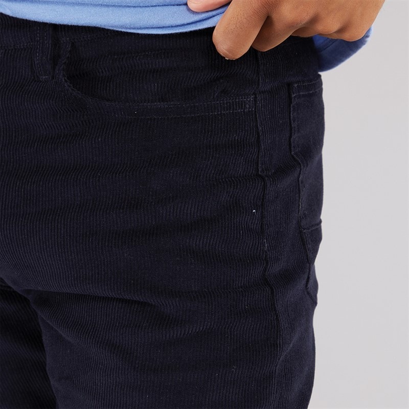 French Connection Mens Five Pocket Cord Chinos Marine - Image 3