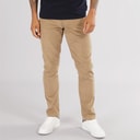 French Connection Mens Five Pocket Cord Chinos Dark Stone