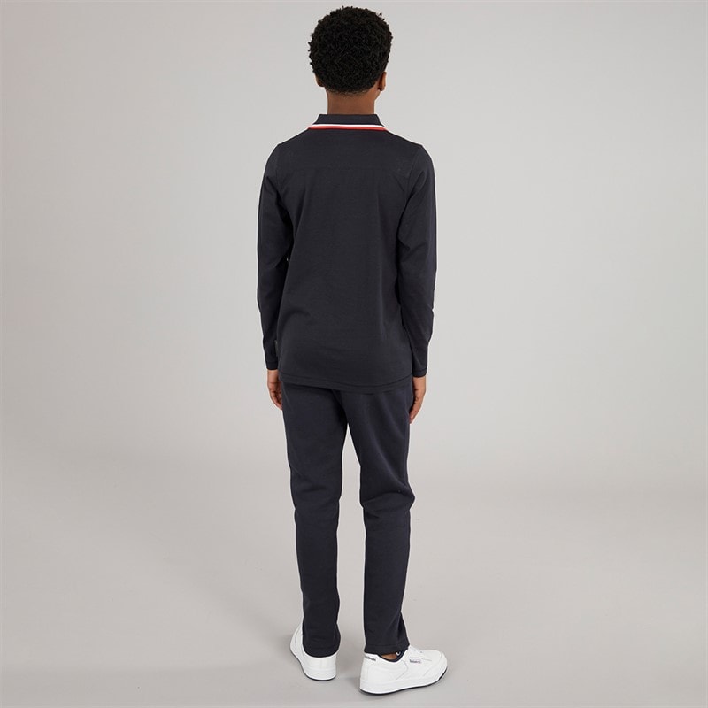 French Connection Boys Dalps Polo Shirt and Joggers Set Marine - Image 2