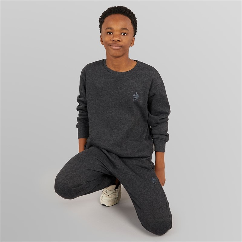 French Connection Boys Admiral Two Pack Joggers Marine/Charcoal - Image 4