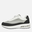 French Connection Junior Boys Suede Block Trainers White/Black