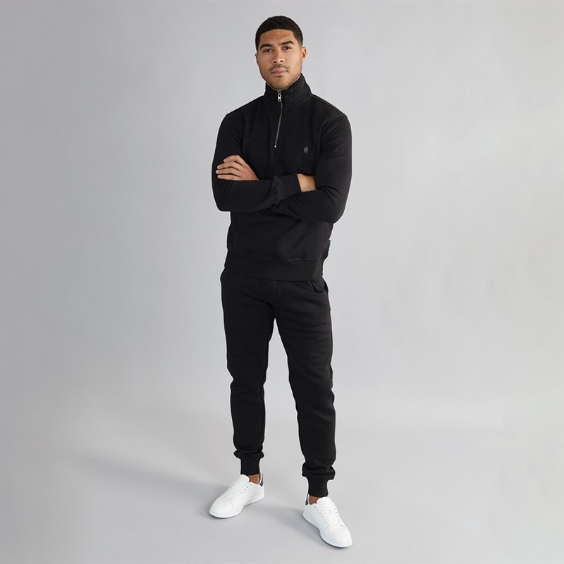 French Connection Mens Joggers Black - Image 3