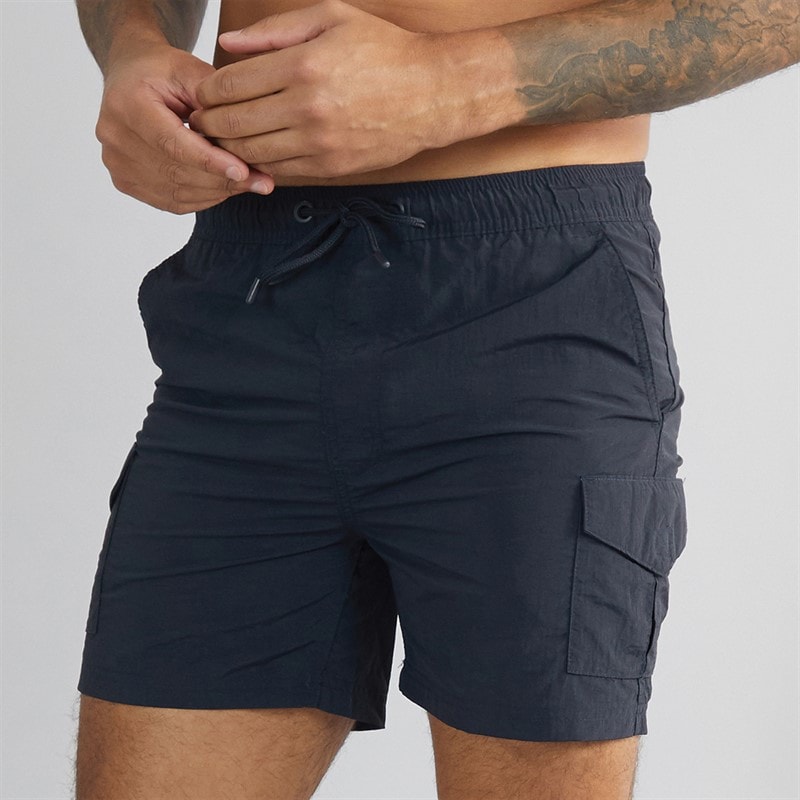 French Connection Mens Combat Swim Shorts Marine - Image 1