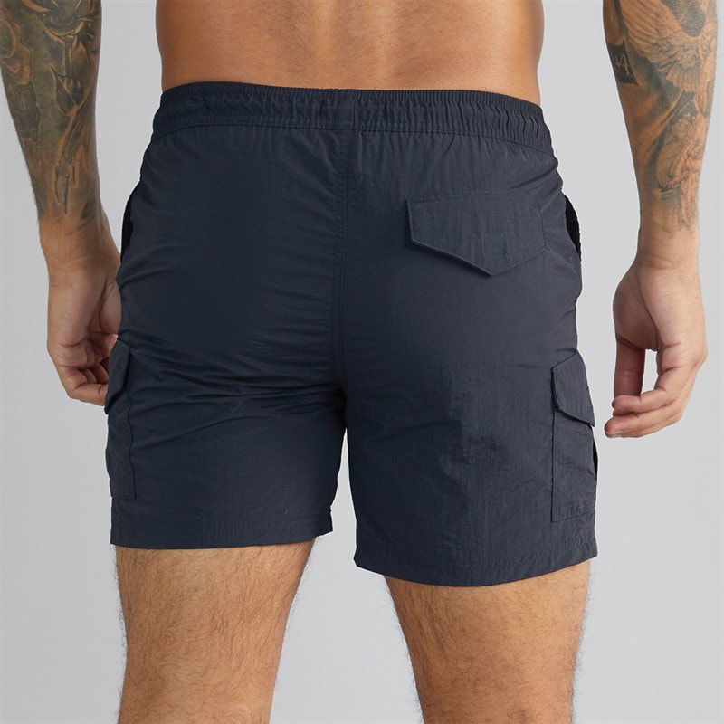 French Connection Mens Combat Swim Shorts Marine - Image 2