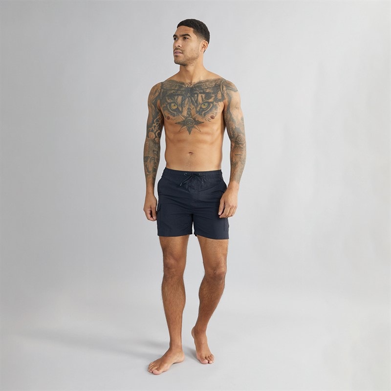 French Connection Mens Combat Swim Shorts Marine - Image 3
