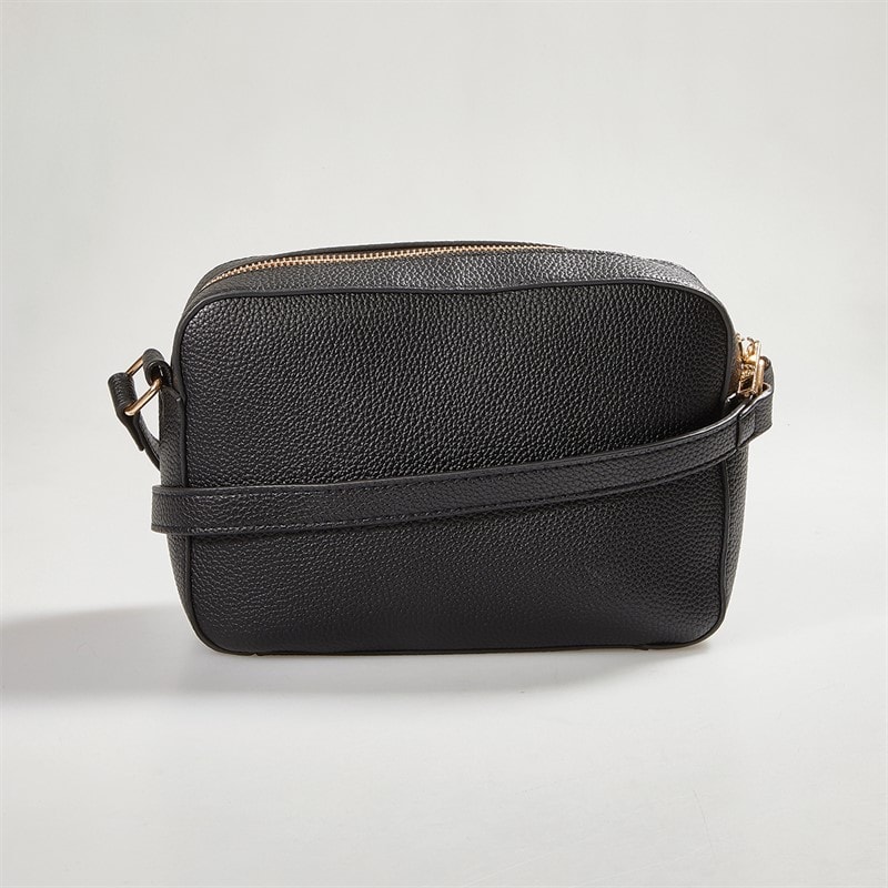 French Connection Womens Buckle Cross Body Bag Black - Image 4