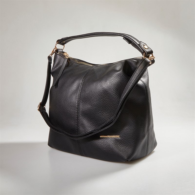 French Connection Womens Slouch Bag Black - Image 2