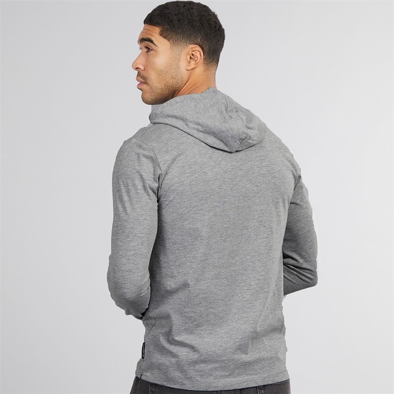 French Connection Mens Crown Three Pack Long Sleeve Tops Multi 3 - Marine/Light Grey Mel/White - Image 2