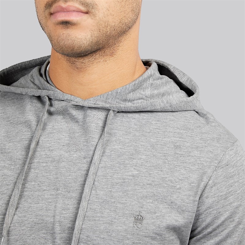 French Connection Mens Crown Three Pack Long Sleeve Tops Multi 3 - Marine/Light Grey Mel/White - Image 3