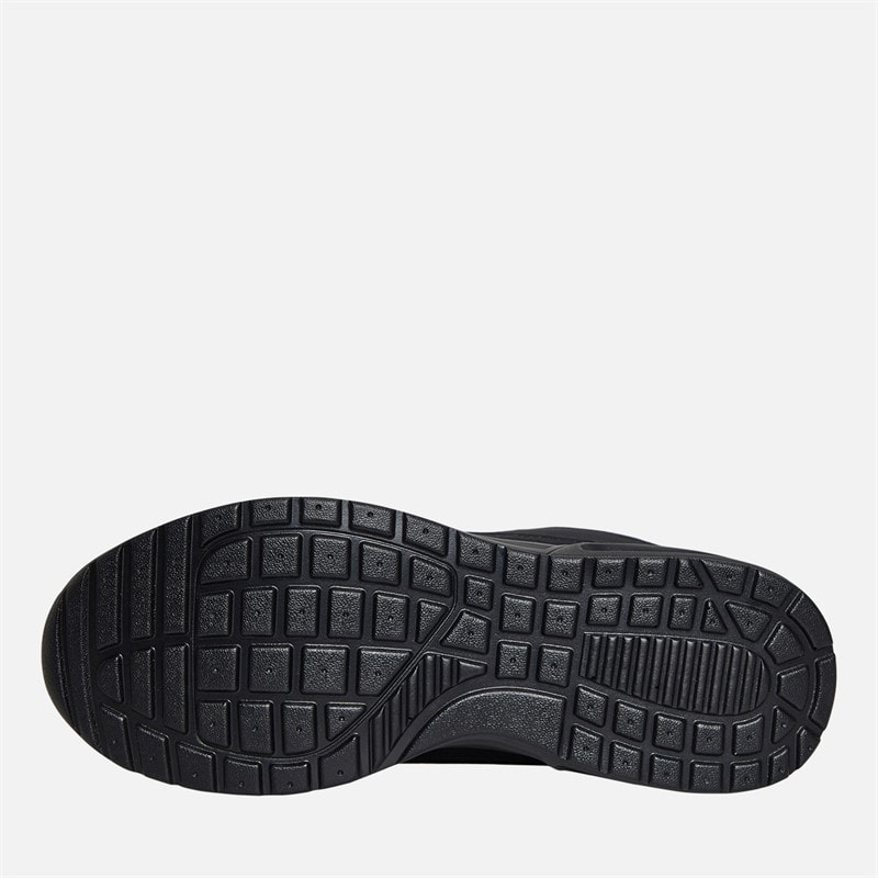 French Connection Junior Suede Block Trainers Black (Black Sole) - Image 2