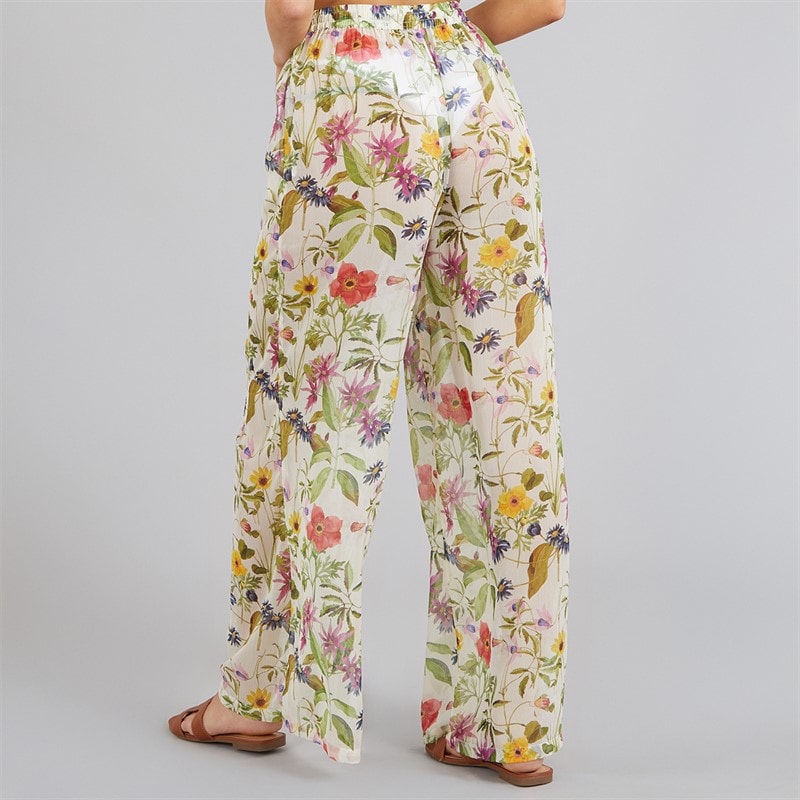 French Connection Womens Monica Silky Trousers Multi - Image 2