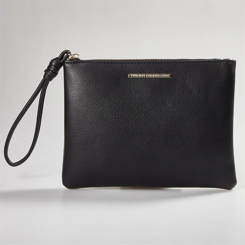 French Connection Womens FC Pouch Bag Black - Image 2