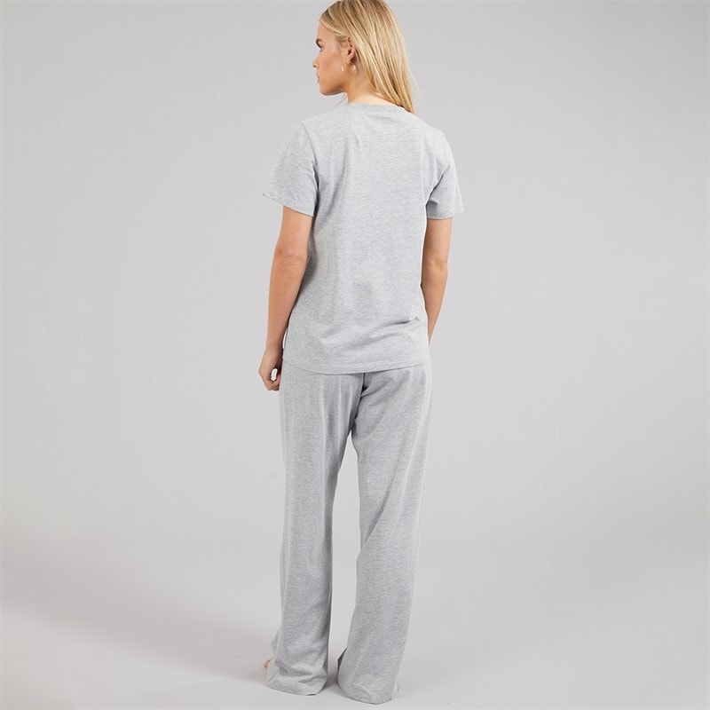 French Connection Womens Tired As Pyjama Set Grey Marl - Image 2