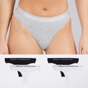 French Connection Womens Five Pack Thongs Multi 1