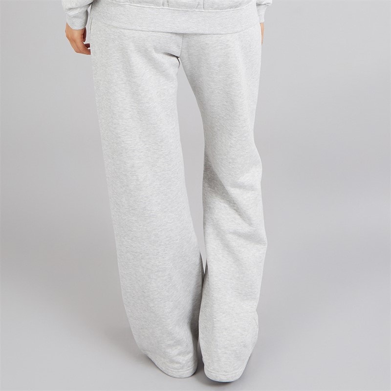 French Connection Womens FCUK Collegiate Joggers Light Grey Melange/Midnight/White Lgt Grey Mel/Midnight/White - Image 2