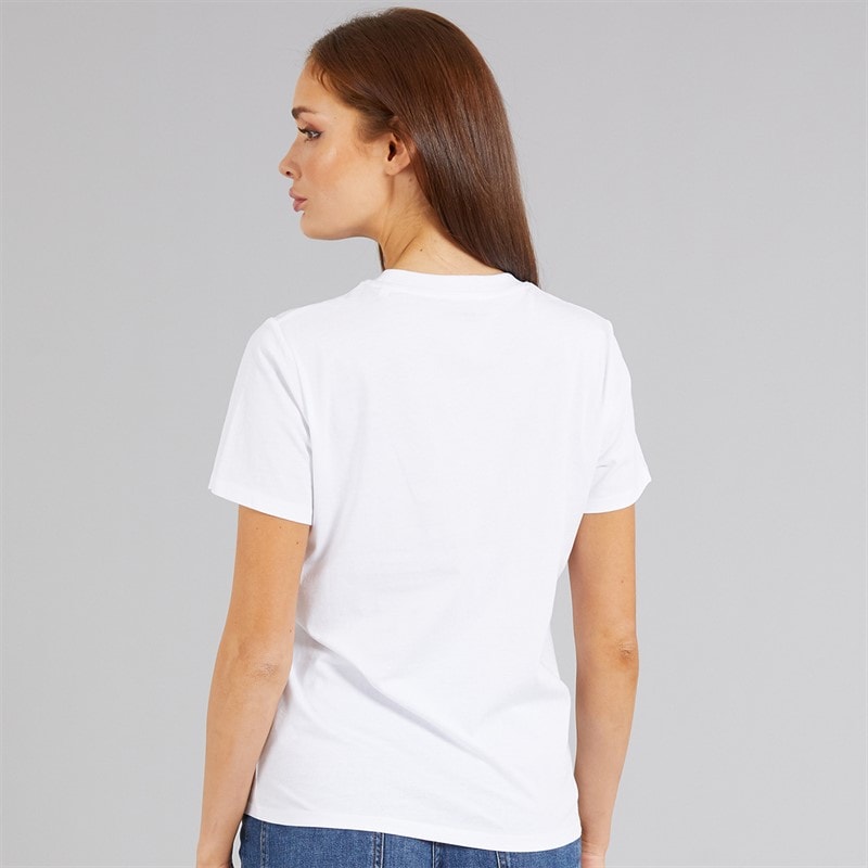 French Connection Womens FC Je T-aime T-Shirt White - Image 2