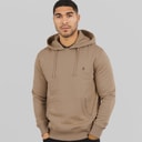 French Connection Mens FC Hoodie Mink/Gunmetal