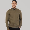 French Connection Mens FC Sweatshirt Khaki/Marine