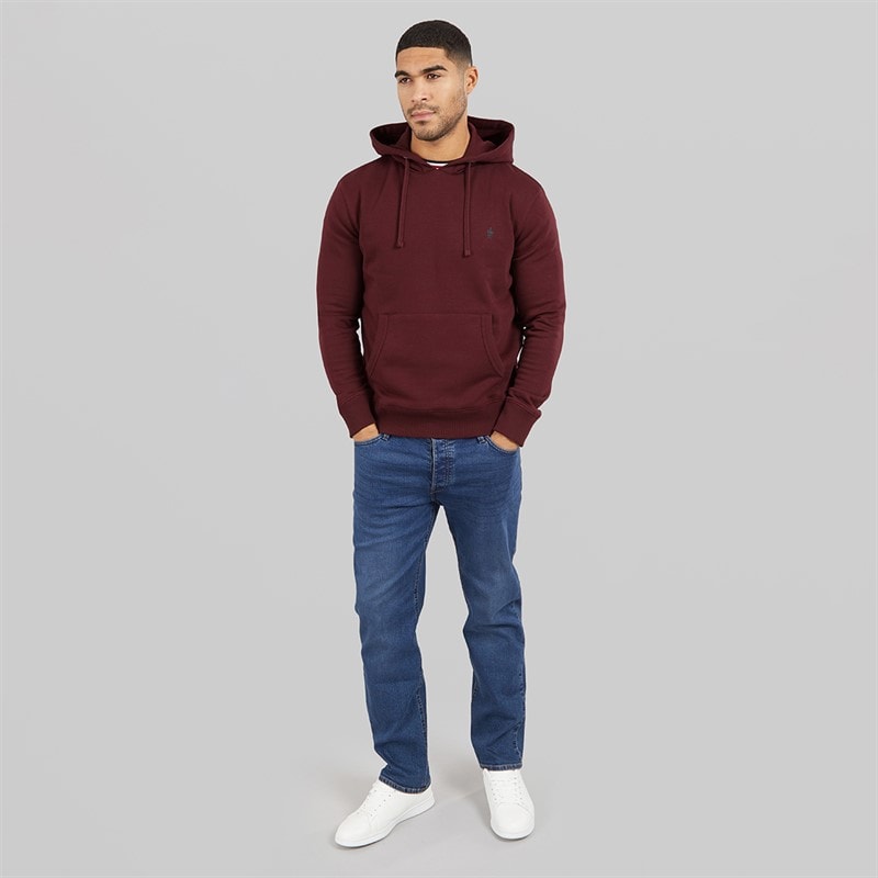 French Connection Mens FC Hoodie Chateaux/Marine - Image 4