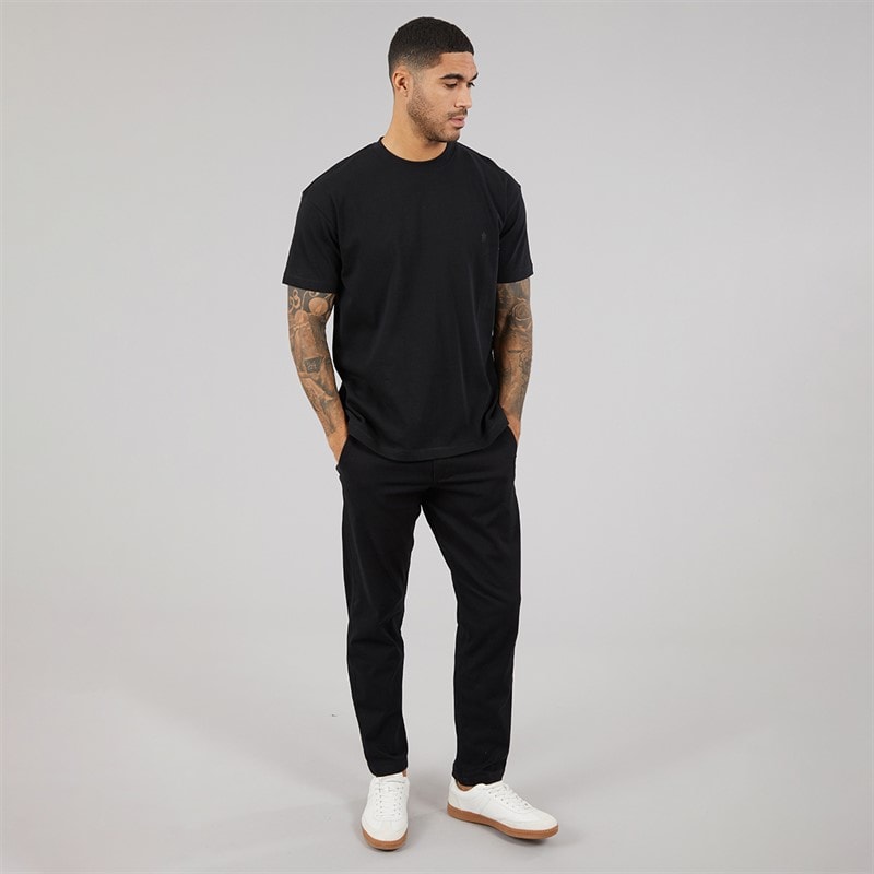 French Connection Mens Relaxed T-Shirt Black - Image 3