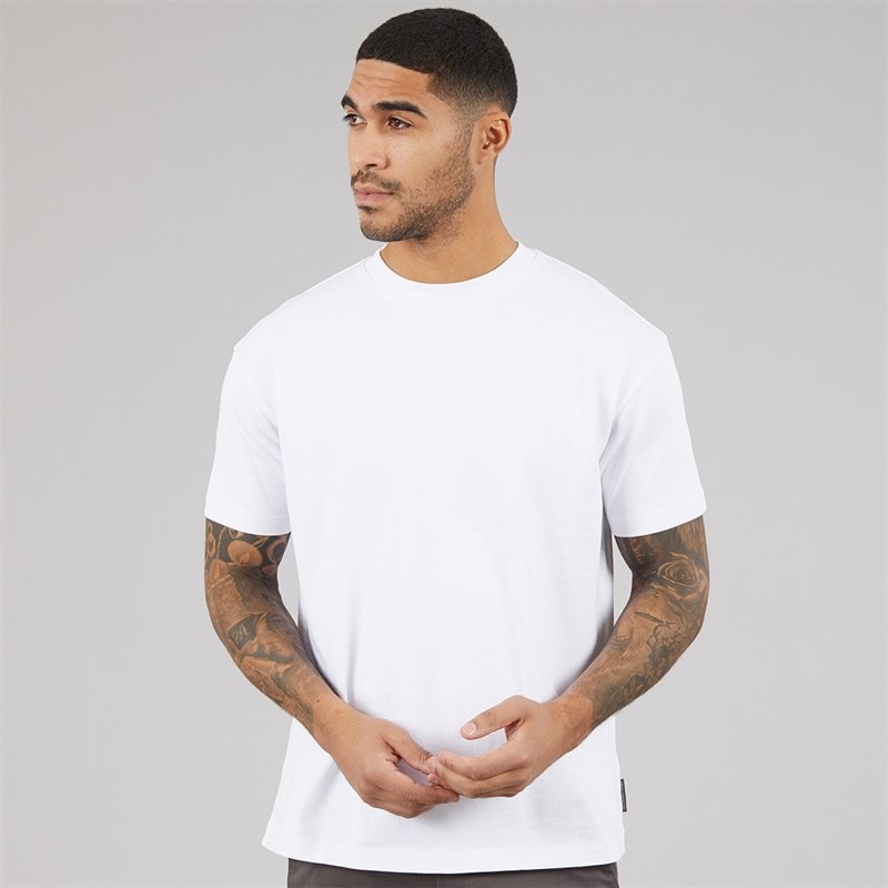 French Connection Mens Relaxed T-Shirt White