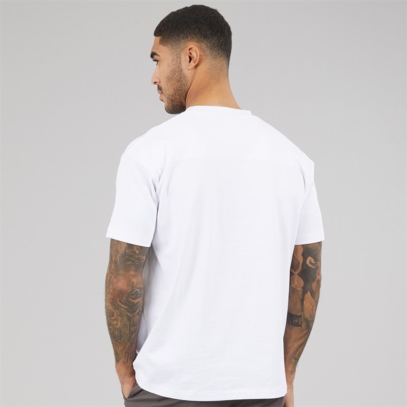 French Connection Mens Relaxed T-Shirt White - Image 2