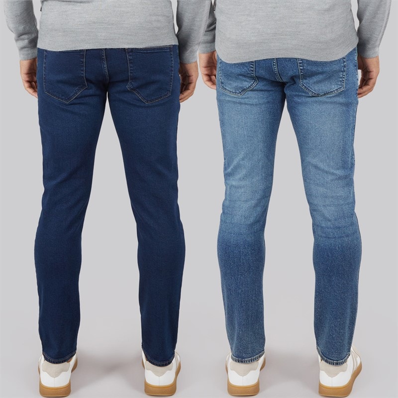 French Connection Mens FCUK Two Pack Slim Fit Jeans Ind50/Ind55 - Image 2