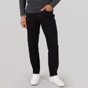 French Connection Mens FCUK Relaxed Fit Jeans Blk1 Black