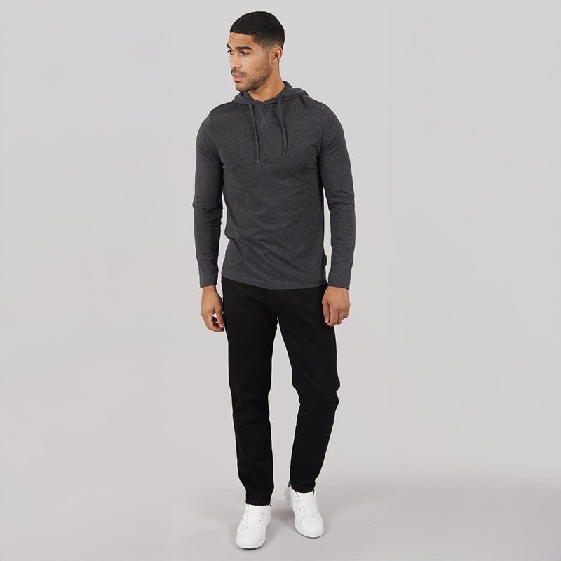 French Connection Mens FCUK Relaxed Fit Jeans Blk1 Black - Image 4
