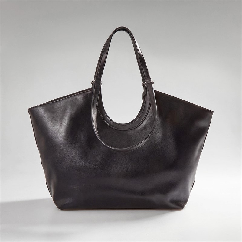 French Connection Womens Large Lattice Bag Black - Image 3