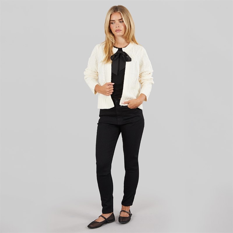French Connection Womens Skinny Jeans Black - Image 4