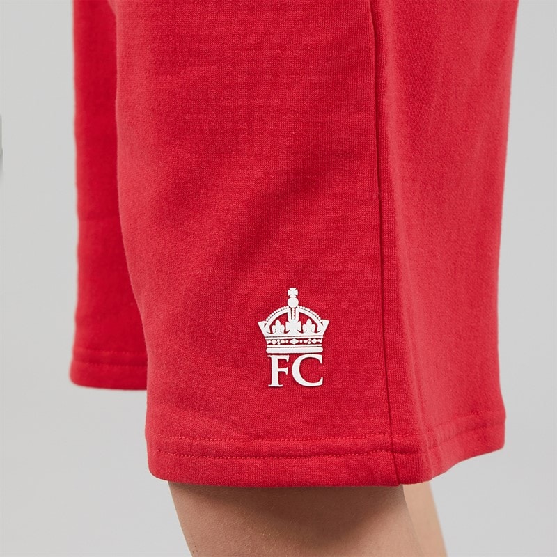French Connection Boys Jewel T-Shirt And Shorts Set White/Red - Image 3