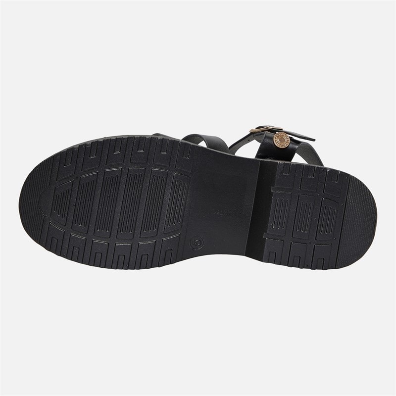 French Connection Womens Gladi Sandals Black - Image 3