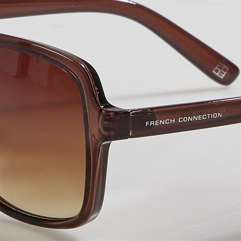 French Connection Womens Sunglasses Brown Brn - Image 3