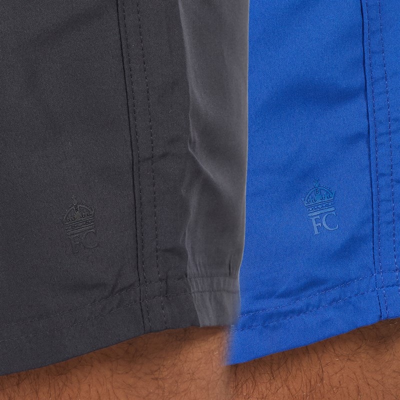 French Connection Mens Two Pack Swim Shorts Marine/Mazarine - Image 3