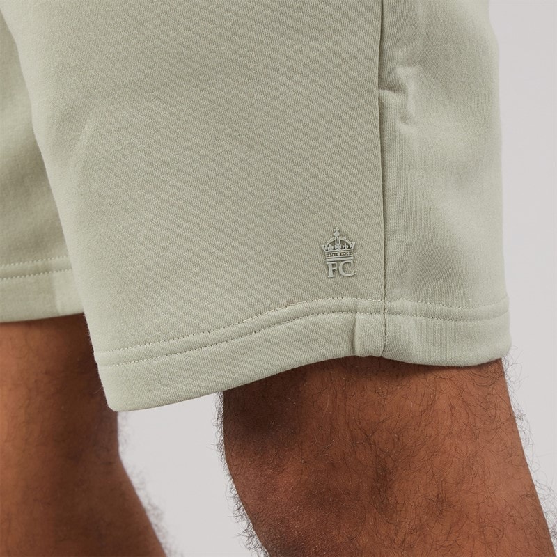 French Connection Mens T-Shirt And Shorts Set Sage - Image 5