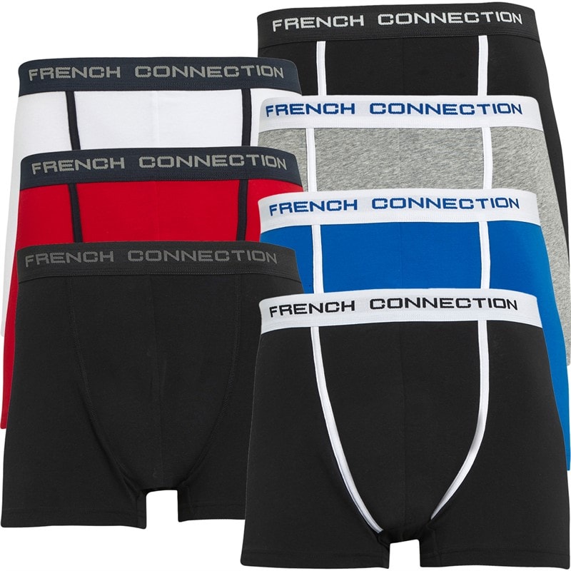French Connection Mens 14 Pack Boxer Trunks Multi - Image 2