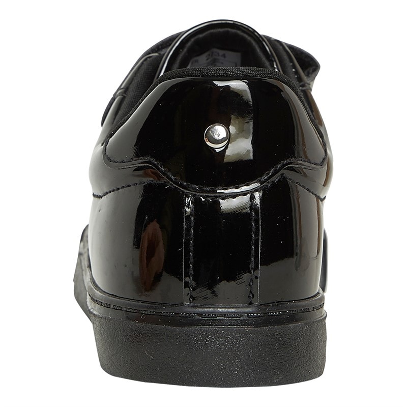 Pineapple Junior Girls Toni Trainers Black Patent - Image 3