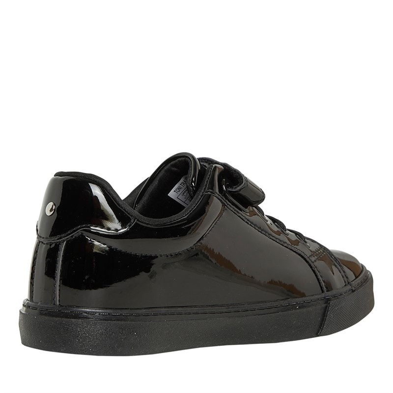 Pineapple Junior Girls Toni Trainers Black Patent - Image 5