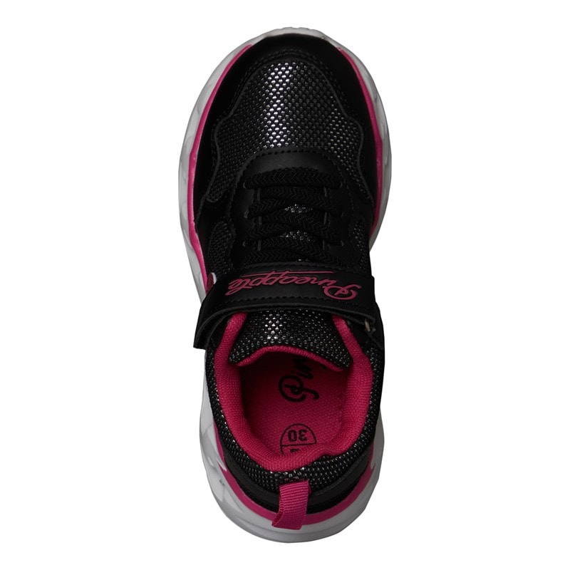 Pineapple Girls Light Trainers Black - Image 4