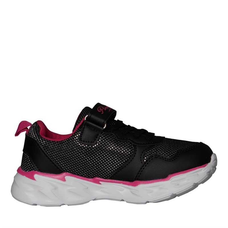 Pineapple Girls Light Trainers Black - Image 5
