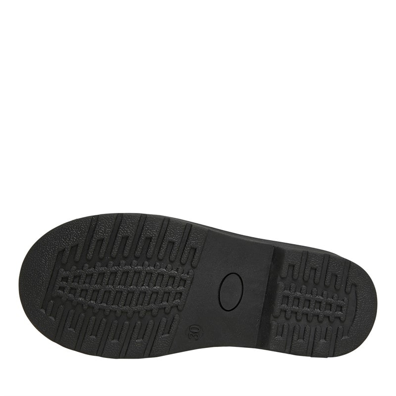 Pineapple Infant Girls Star Boots Black Patent - Image 2