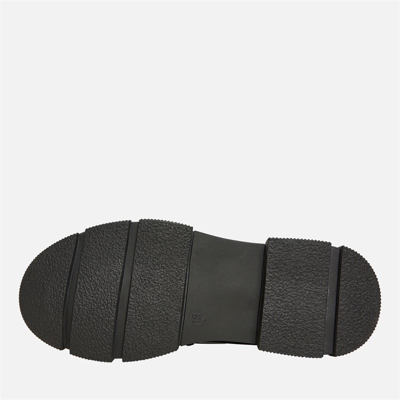 Pineapple Junior Girls Chunky Loafers Black Patent - Image 2