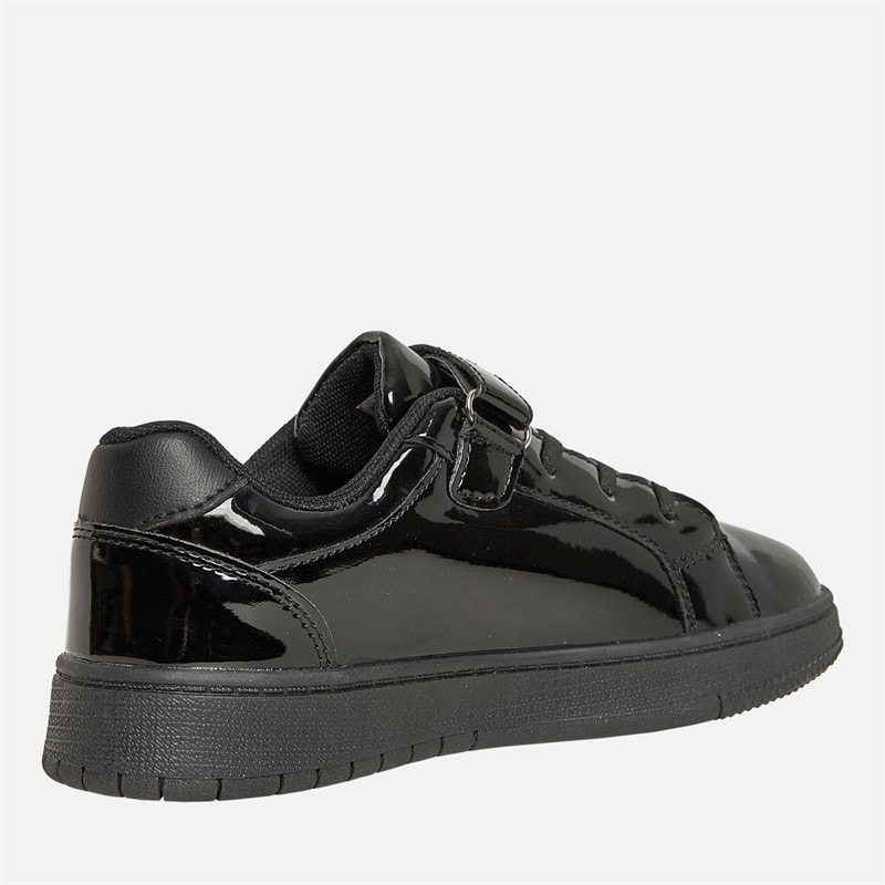 Pineapple Girls Toni Trainers Black Patent - Image 5