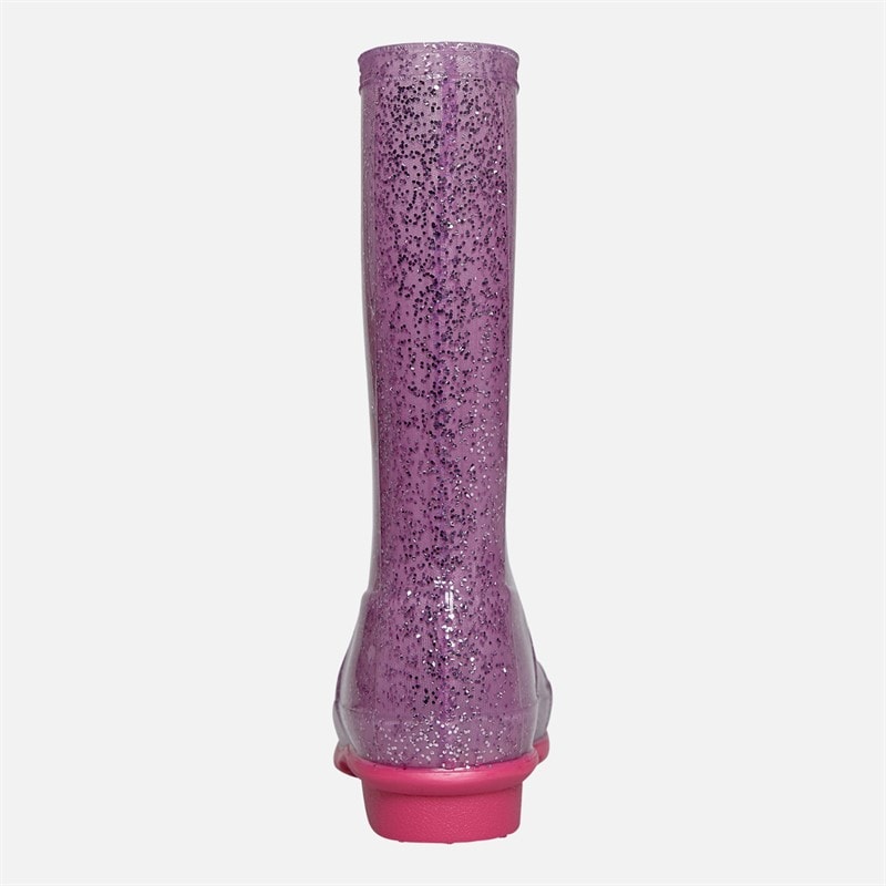 Pineapple Girls Glitter Wellies Lilac - Image 4