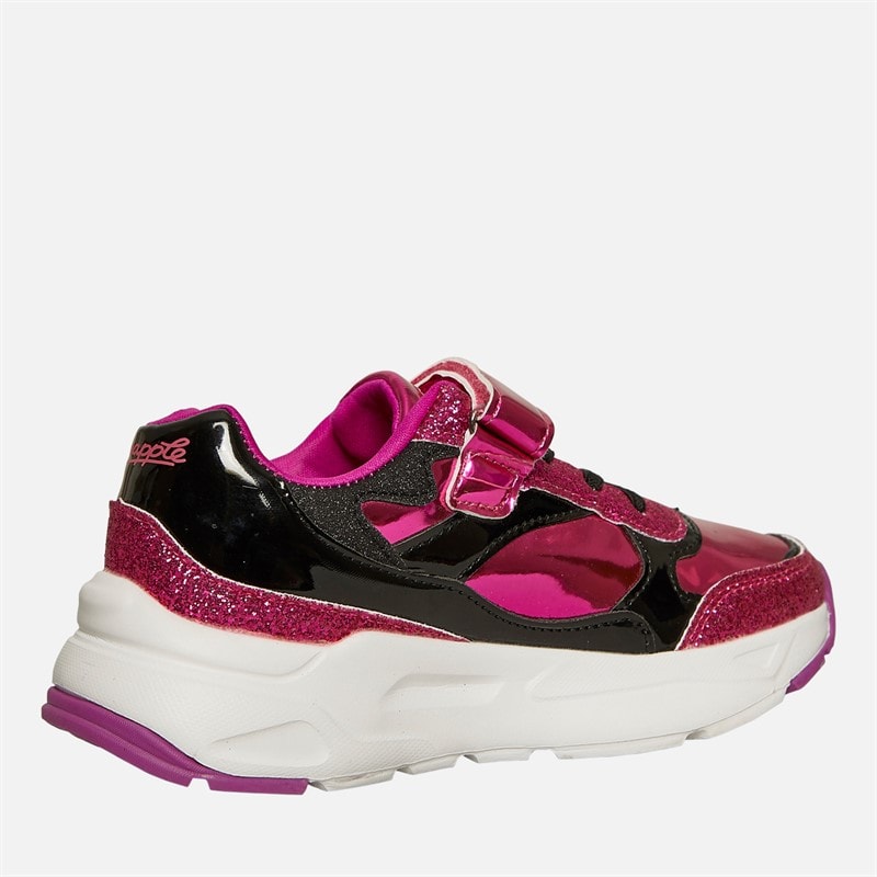 Pineapple Girls Chunky Trainers Pink/Black - Image 5