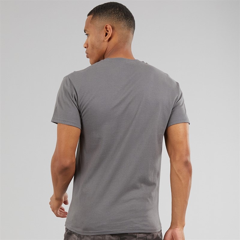 Pink Floyd Mens T-Shirt Charcoal - Image 2