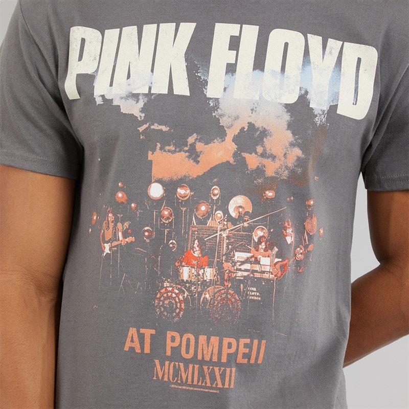 Pink Floyd Mens T-Shirt Charcoal - Image 3