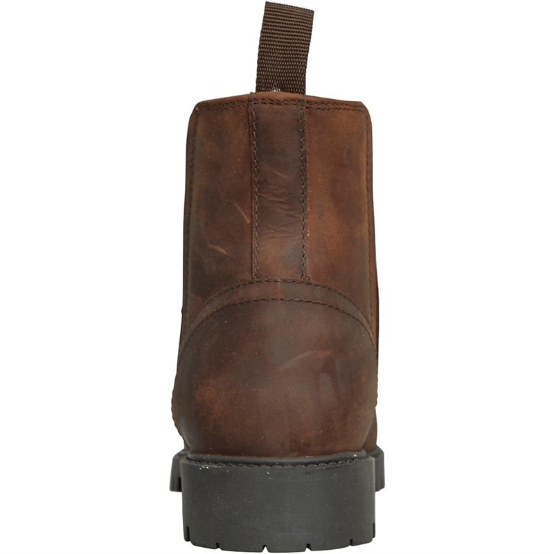 Onfire Womens Leather Country Chelsea Boot Dark Brown - Image 3